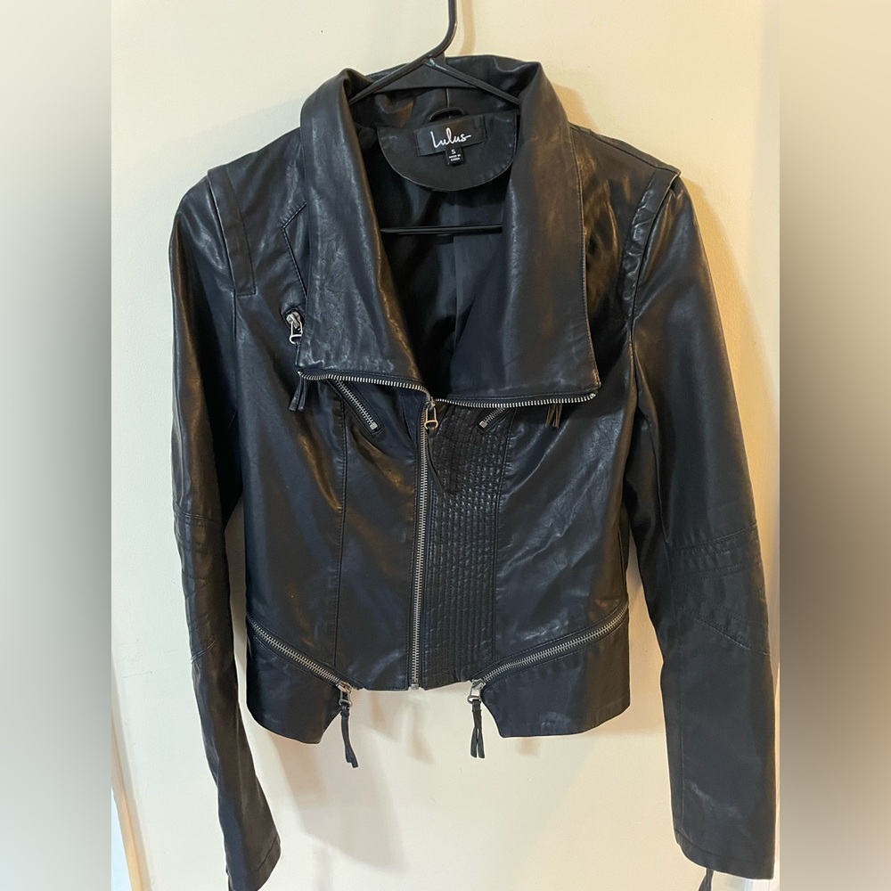 Lulus leather jacket